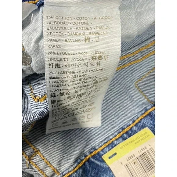 Levi's Men's 511 Slim-Fit Distressed Jeans SZ 31X32 - Picture 10 of 12